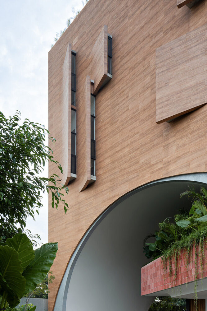 the project serves as the headquarters for an athletic sportswear brand