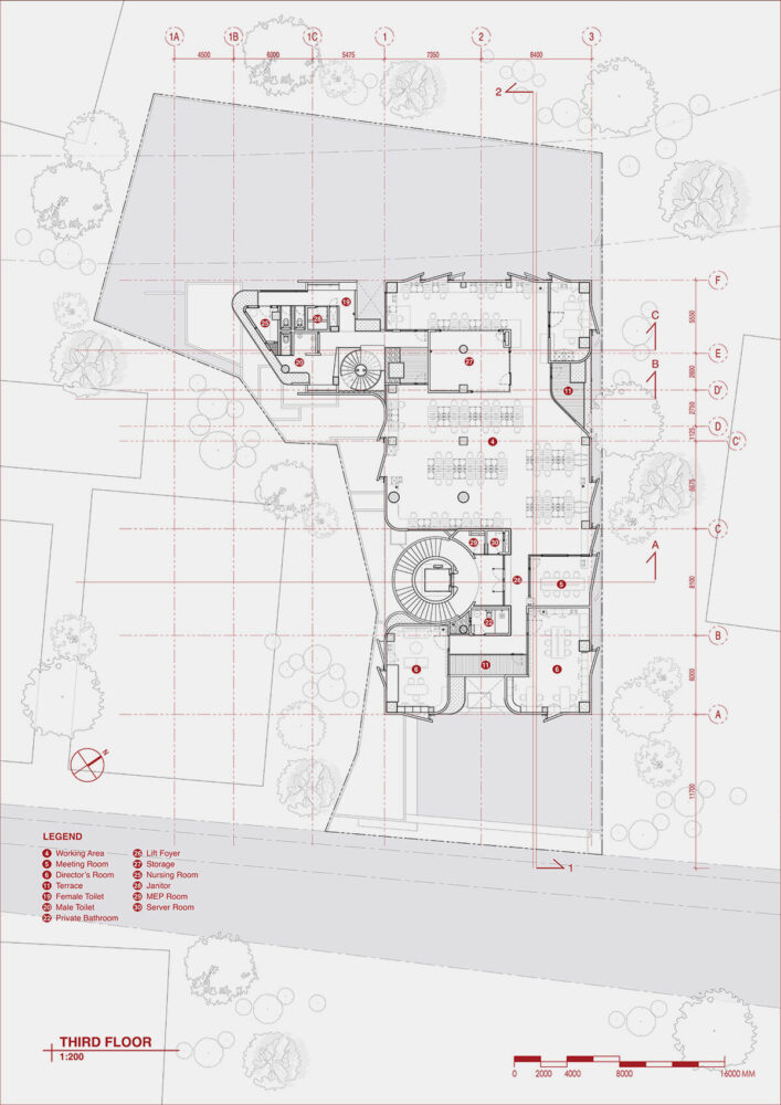 fourth floor plan by RAD+ar