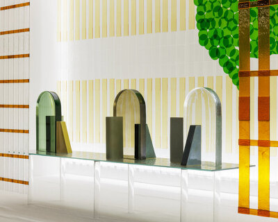 ronan bouroullec and vincent van duysen on making their wonderglass installations in milan