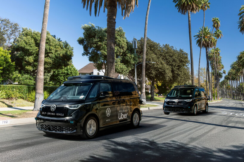 uber volkswagen autonomous vans