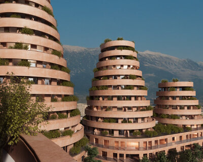 davide macullo on drawing from albania's heritage & terrain for upcoming residential towers
