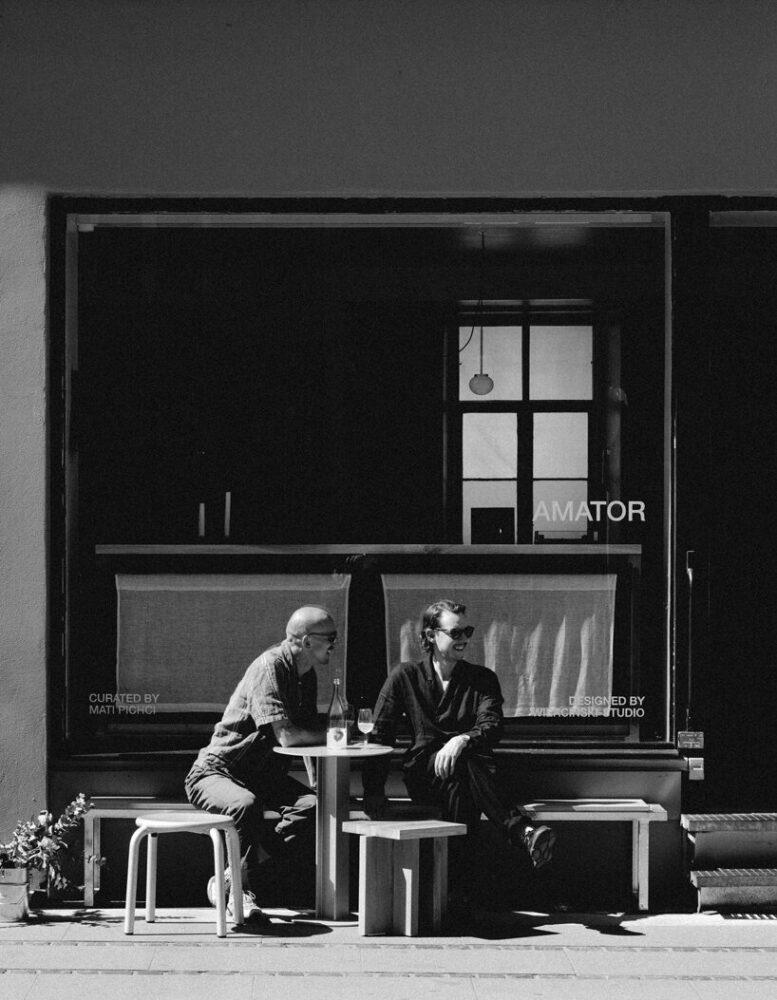 chef Mati Pichci and designer Adam Wierciński