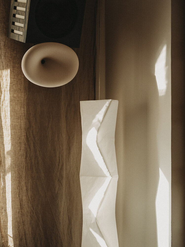 guests are invited to linger, enjoy music on a turntable