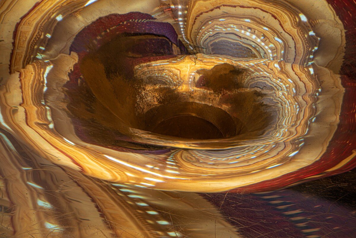 charles brooks captures vaulted, shaded spaces inside historic musical instruments