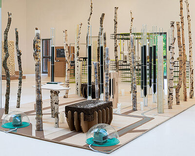 ecoLogicStudio reimagines domesticity through microbial installation at triennale milano
