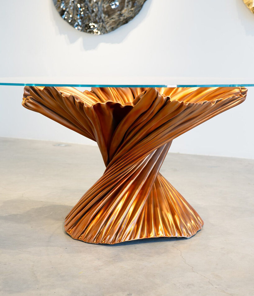 Katz Studio - Levitaz Table Base Copper Matte