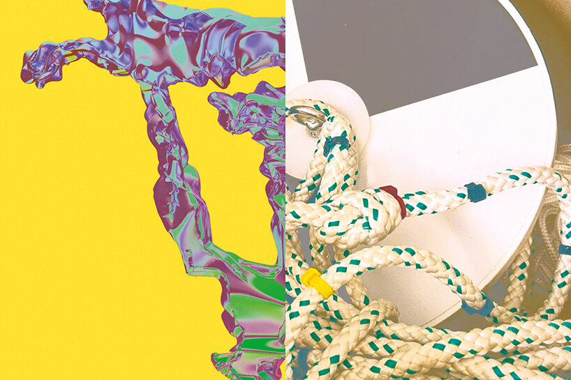 from left: Arauna Studio, Paratext and Santi Grau, Bathymetry of the Marina at the Mouth of the Fluvià River, San. Eva Franch i Gilabert, Mireia Luzárraga and Alejandro Muiño, Turbidity Secchi Disc, Eurecat, Delta de l’Ebre, 2025. Graphic design: Arauna+Paratext