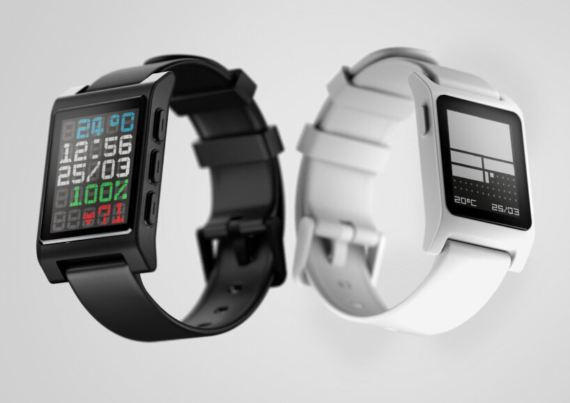 left: Core Time 2; right: Core 2 Duo Smartwatch