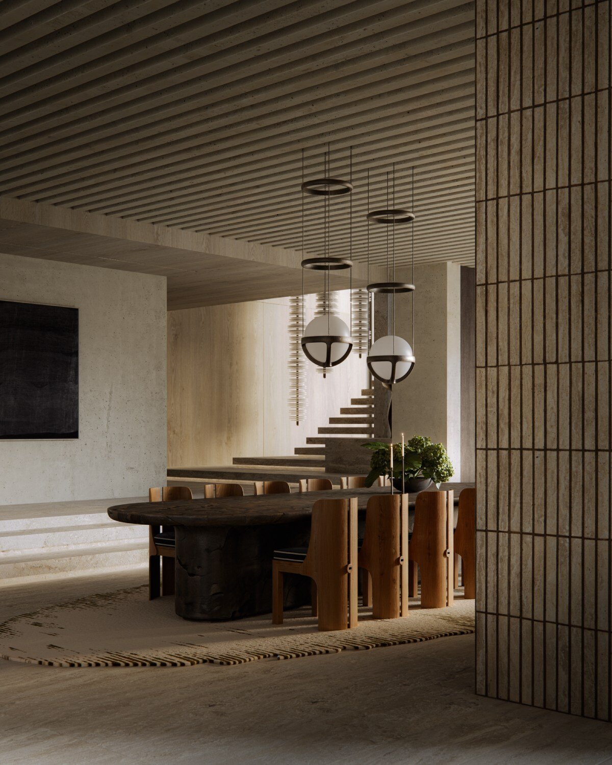 grounded timber planes shape studio JVW's house along south africa's coast