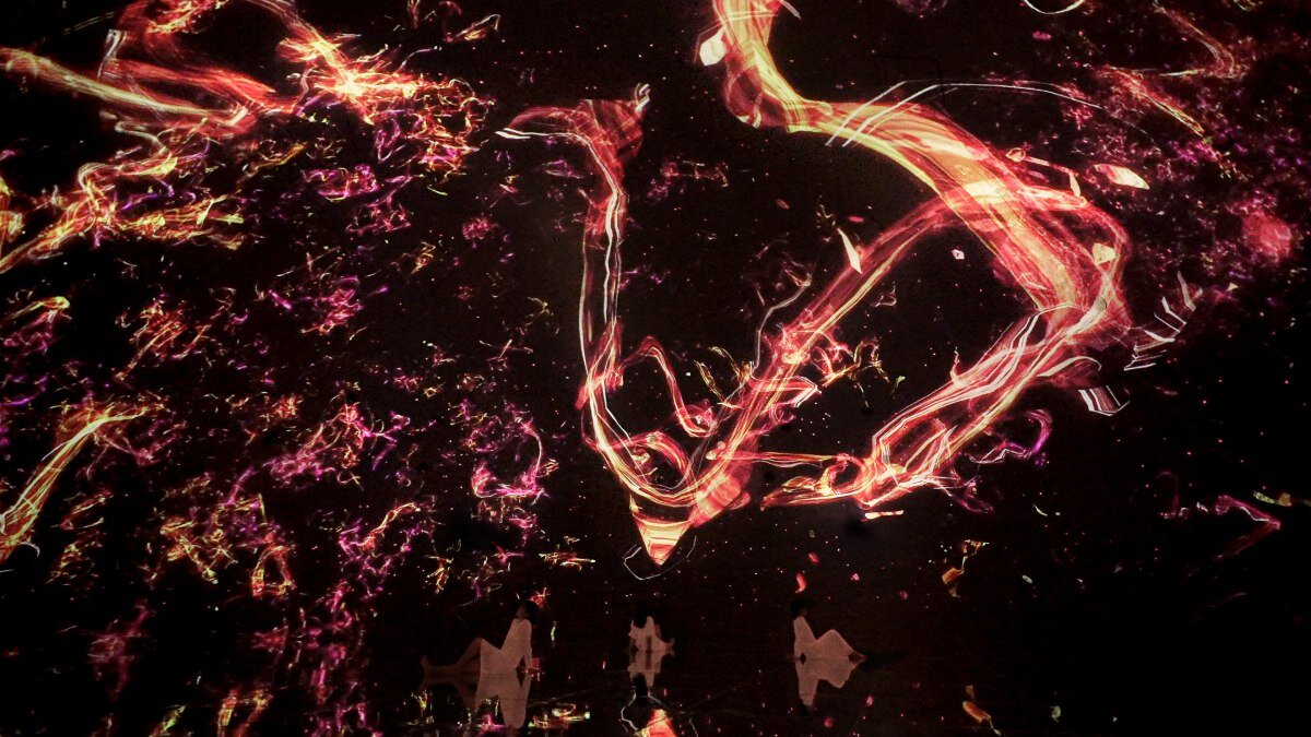 teamLab announces kyoto museum with massless sculptures and interactive light works