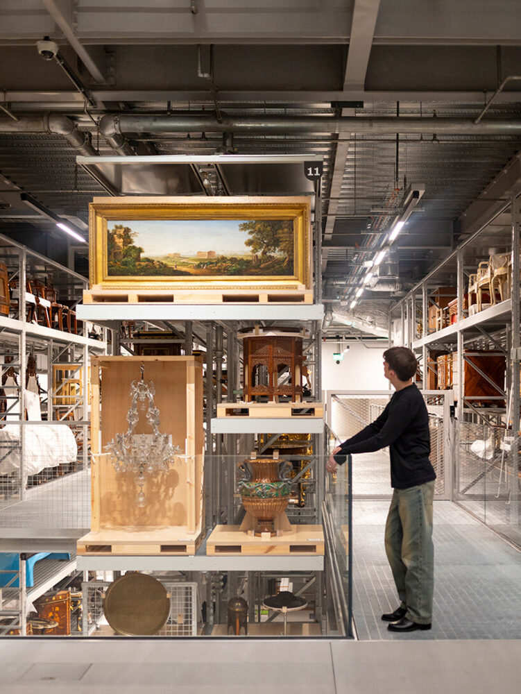 view of Weston Collections Hall | Image by Kemka Ajoku for V&A 