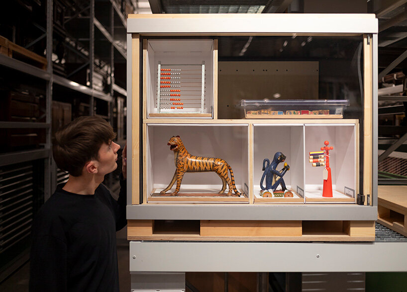 over 100 mini curated displays | image by Kemka Ajoku for V&A 