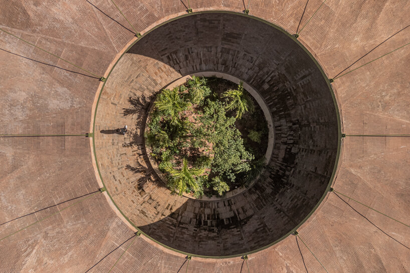 all the buildings are open promote airflow and natural ventilation