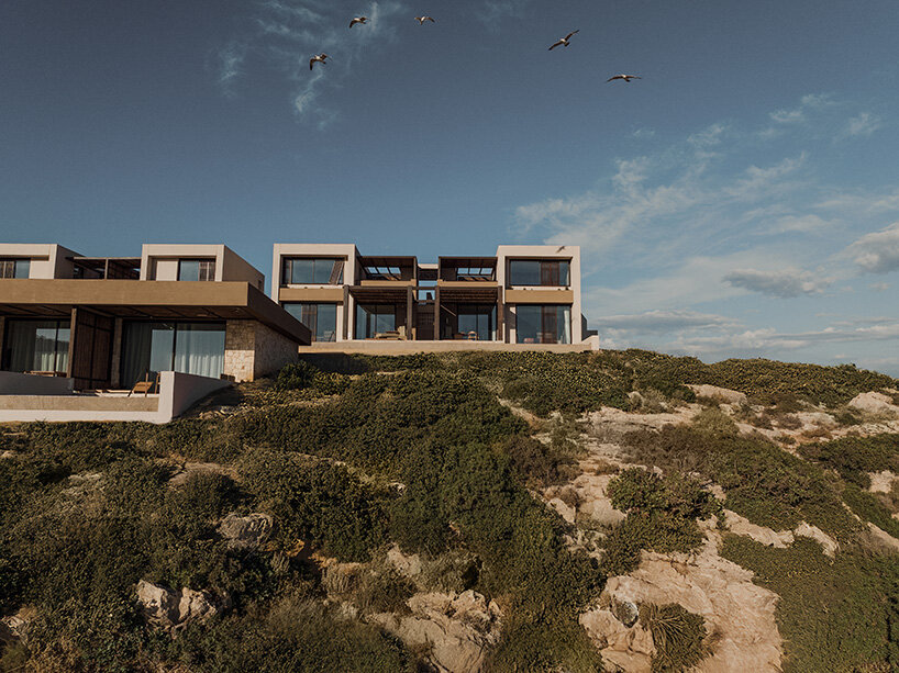 local materials shape the walls and structural elements