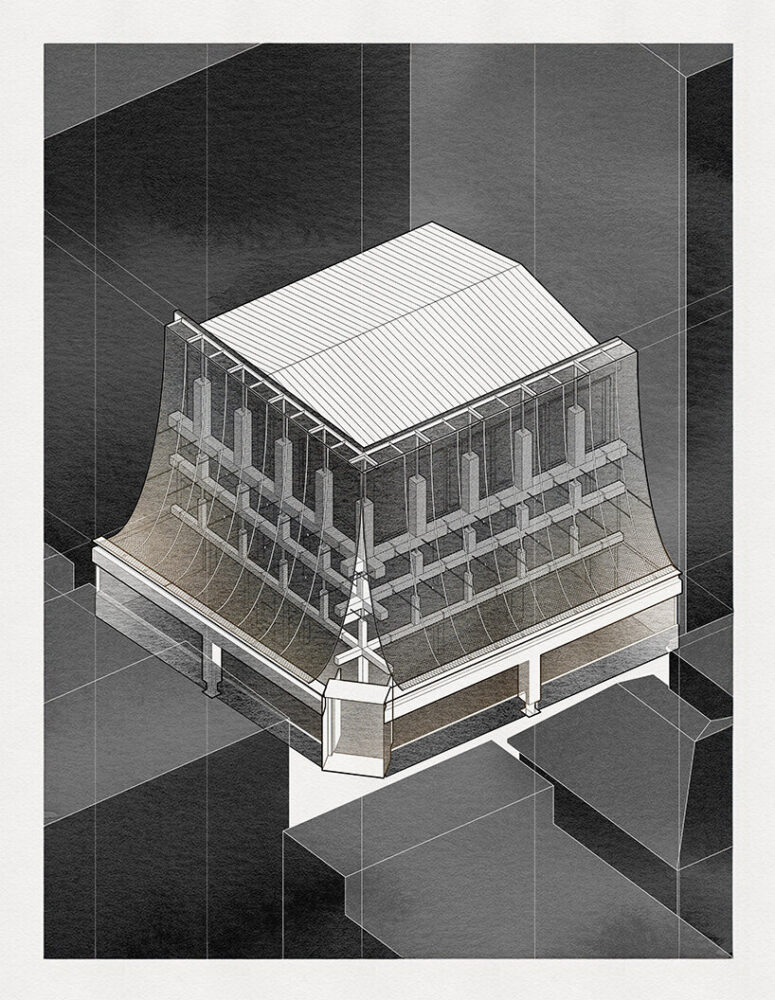 axonometric | all drawings by KHOA VU