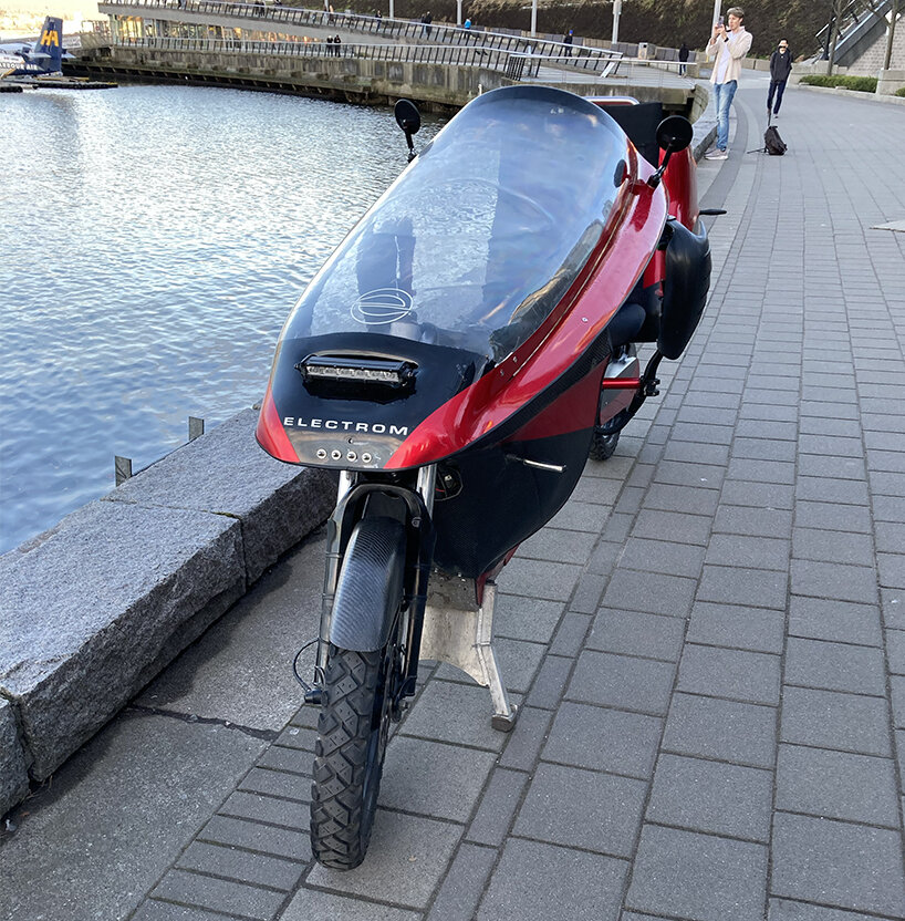 the ride resembles a velomobile