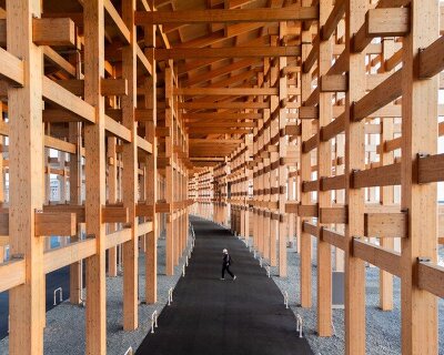 william mulvihill captures material intricacy of sou fujimoto’s grand ring at expo 2025 osaka