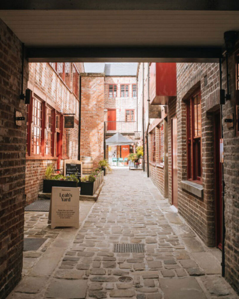 Leah’s Yard supports independent retail and Sheffield’s creative economy