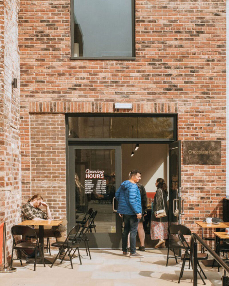 over 20 independent studios and shops surround a shared public courtyard