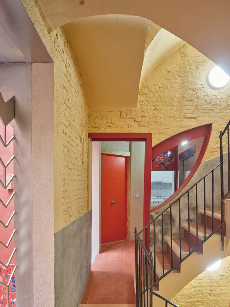 MIAS redesigned Lady Raval’s circulation areas, staircases, landings, and hallways