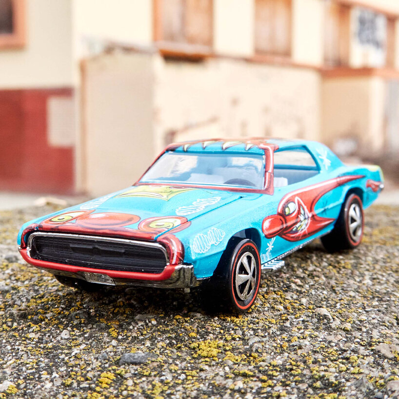 this art car, after induction, appears at Hot Wheels events in coming years