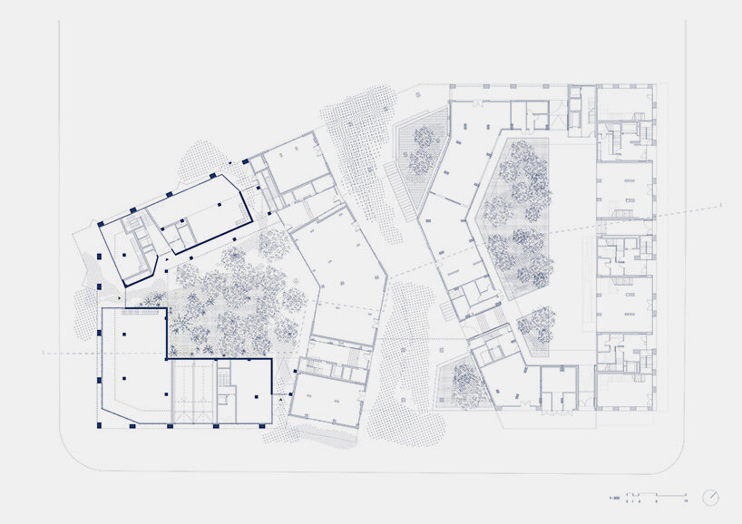 full set, ground floor plan