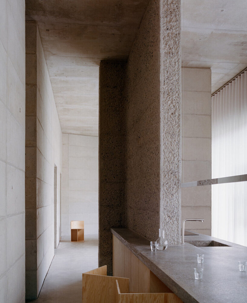 Raw House employs passive strategies to elevate daily life