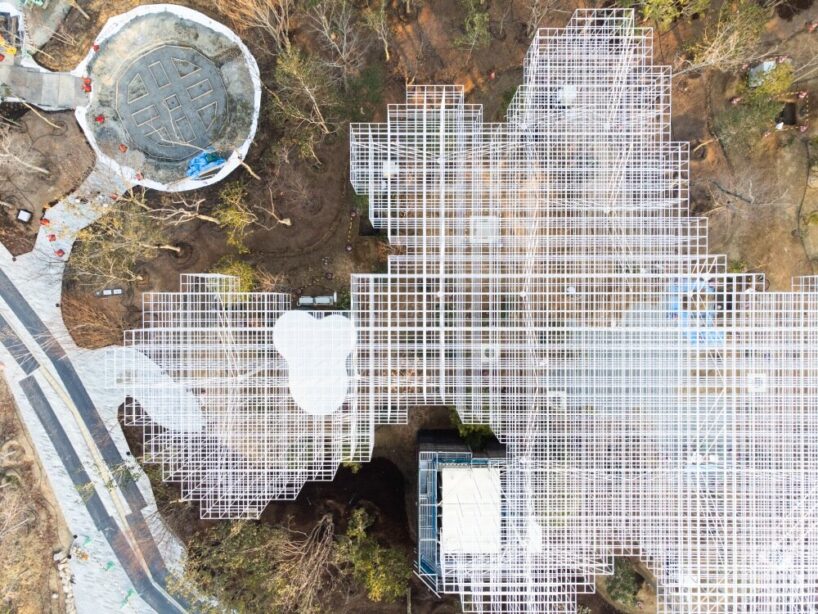 the pavilion is one of several Expo projects exploring how architecture can facilitate new forms of coexistence