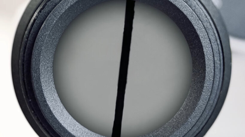 view of the human hair strand