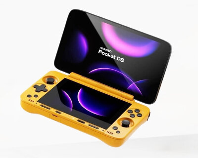 ayaneo pocket DS comes out as dual-screen handheld gaming console that runs on android