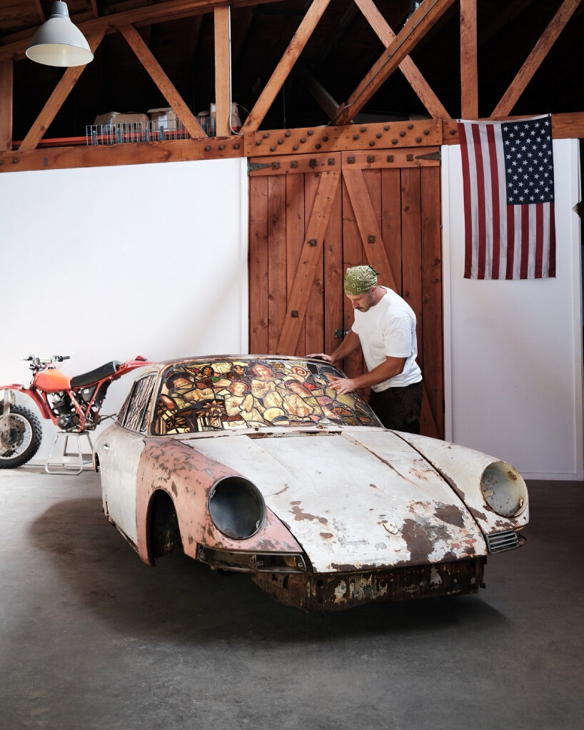 each work comes with its own metal frame