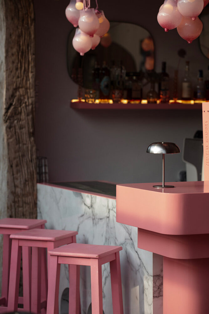 Tai Shani shapes the interiors into a theatrical setting