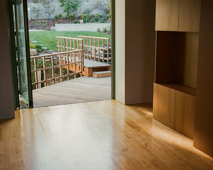 the house was originally conceived as a seasonal retreat