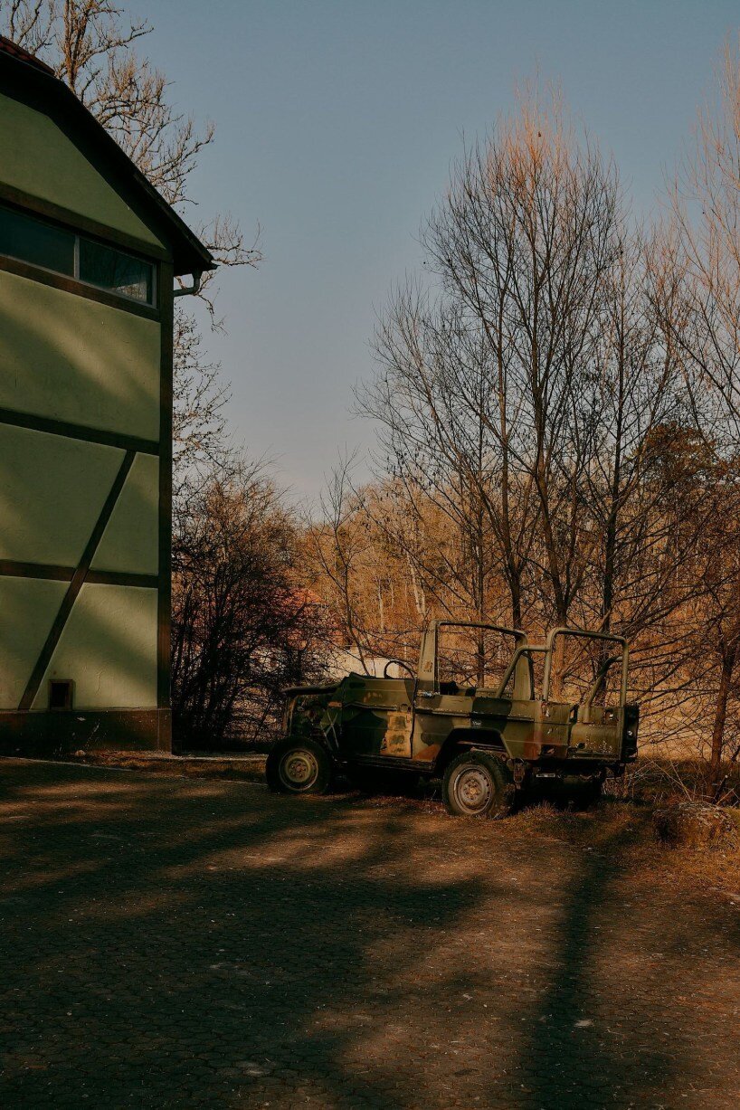 david altrath captures eerie stillness of bonnland, an abandoned military village in germany