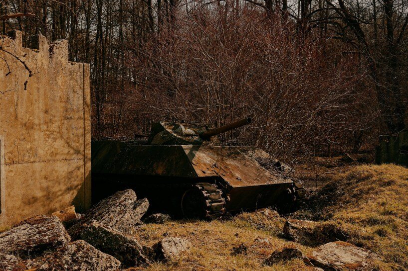 david altrath captures eerie stillness of bonnland, an abandoned military village in germany