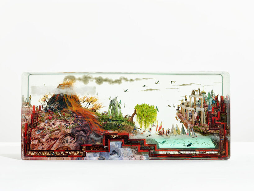 Dustin Yellin, Pliny the Younger, 2025