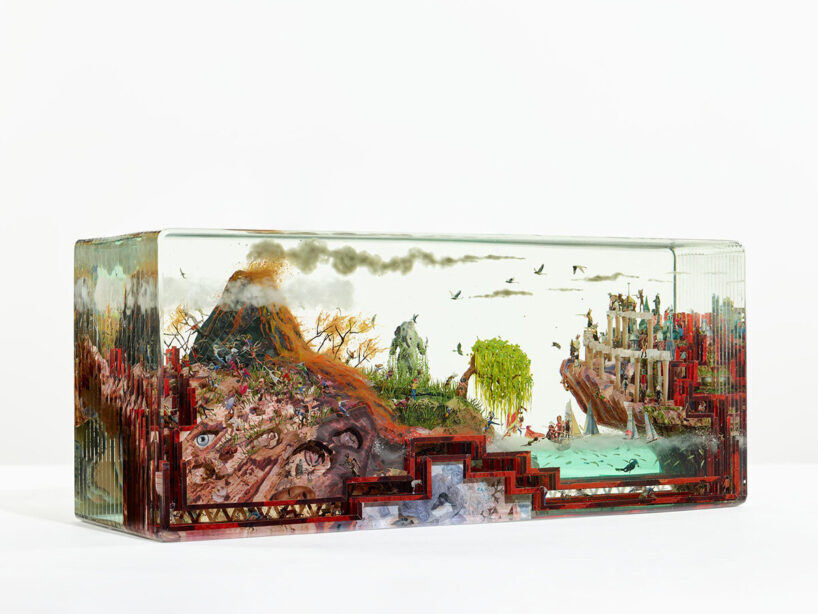 Dustin Yellin, Pliny the Younger, 2025