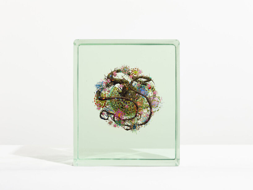 Dustin Yellin, Seed 7, 2025