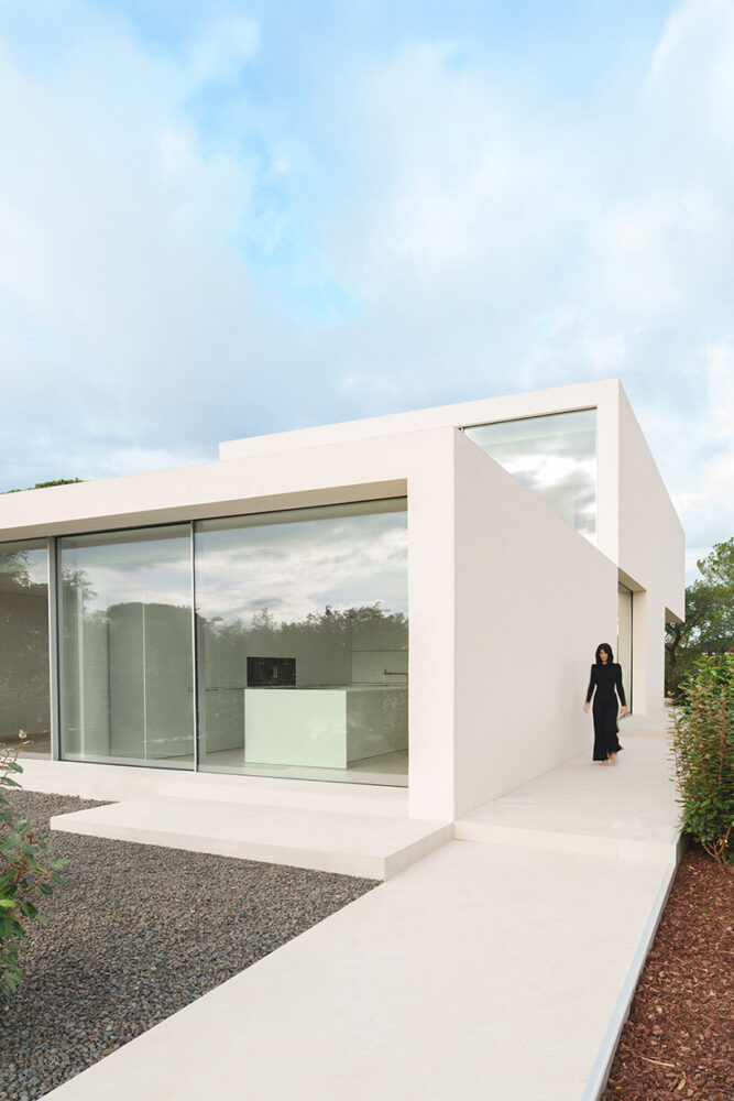 the architectural team describes the project as a movement frozen in time