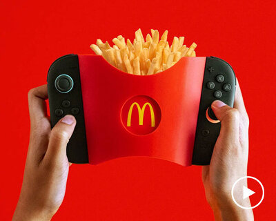 3D printed fries holder accessory for nintendo switch 2 makes mid-game snacking easy