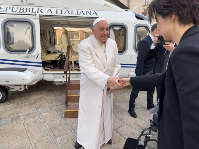 Pope Francis in Venice, 2024