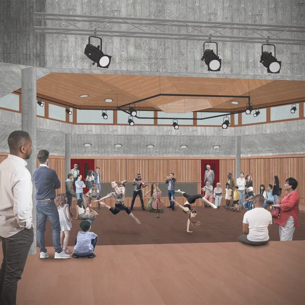 museum of brutalist architecture to open inside 1960s london school renovated by reed watts