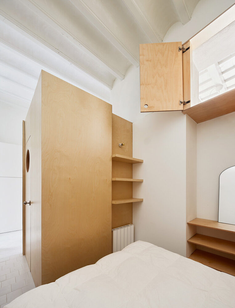 interventions are detached from the ceilings