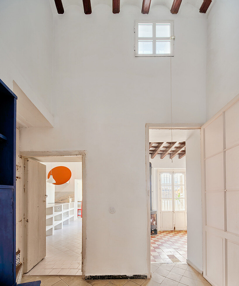 this approach preserves the generous spatial rhythm of the house