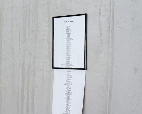 zélé collective turns uber eats’ entire menu into 22-meter-long print artwork