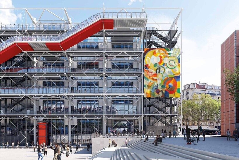 where to find centre pompidou’s temporary and permanent exhibitions during its closure