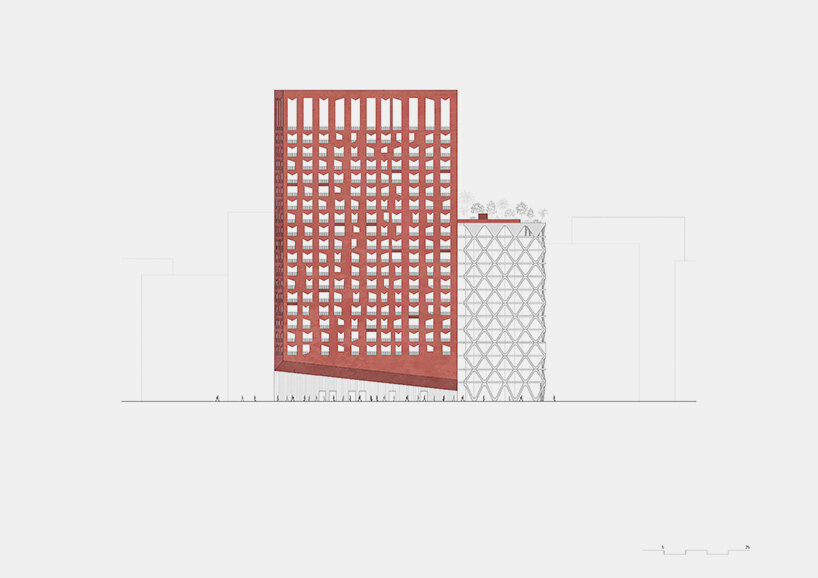 elevation 1 | all diagrams and drawings by Oppenheim Architecture