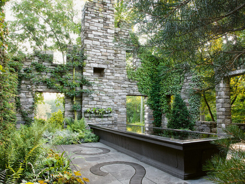 The Ruin Garden at Chanticleer, Chanticleer Gardeners, Wayne, Pennsylvania, United States, 1999-2000