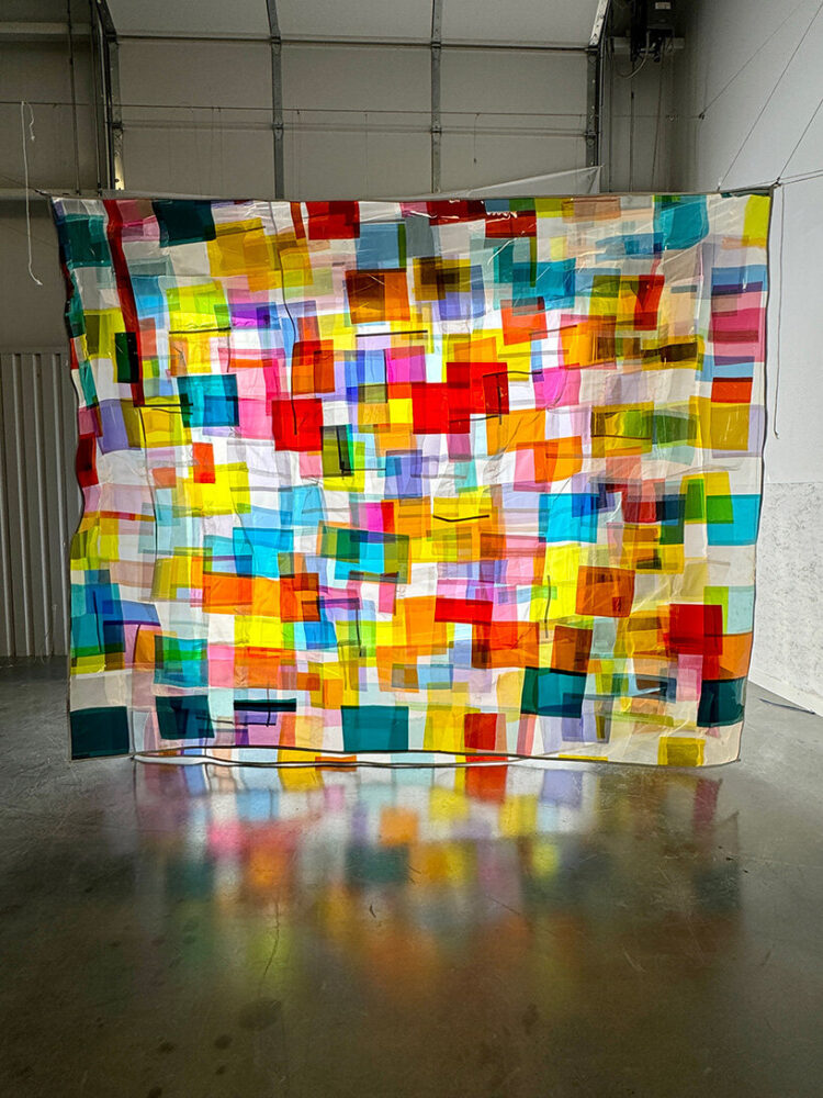 Rachel Hayes' studio