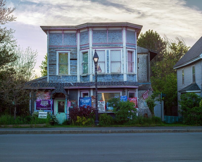 Karen Knorr and Anna Fox, Main Street, Fort Kent 2024